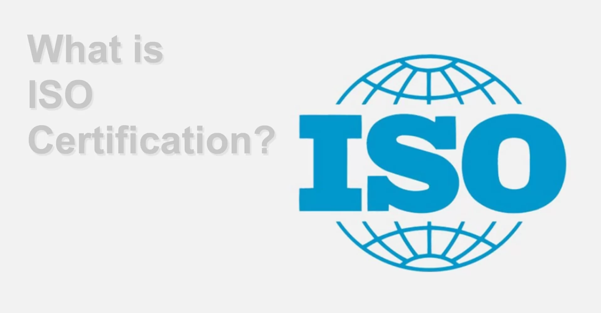 ISO Certification